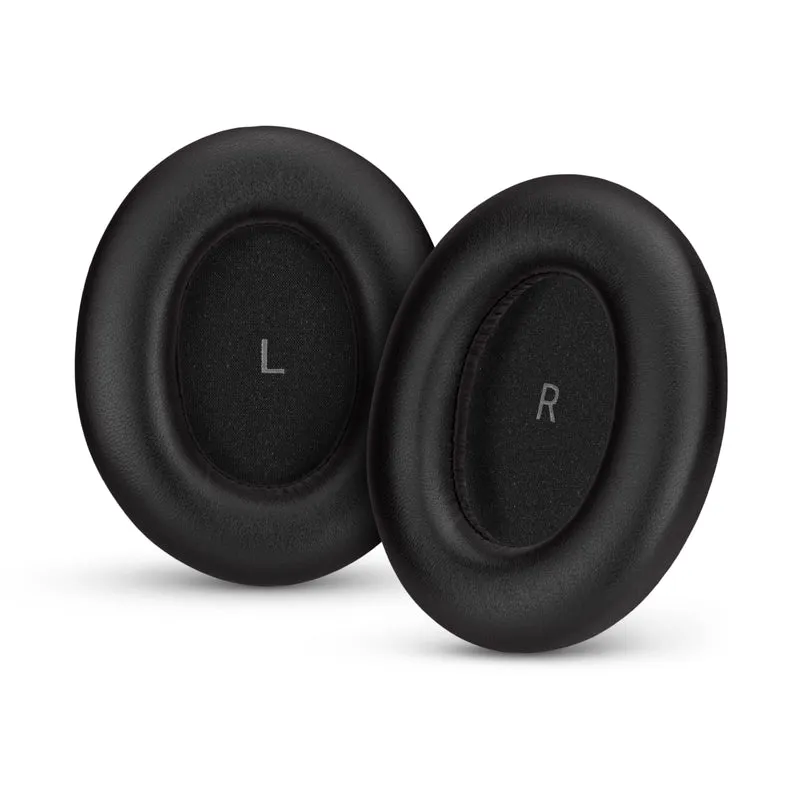Pad Telinga Pengganti untuk Fon Kepala Sennheiser Momentum 4 - Kulit Asli Lembut + Buih Memori untuk Keselesaan Tambahan