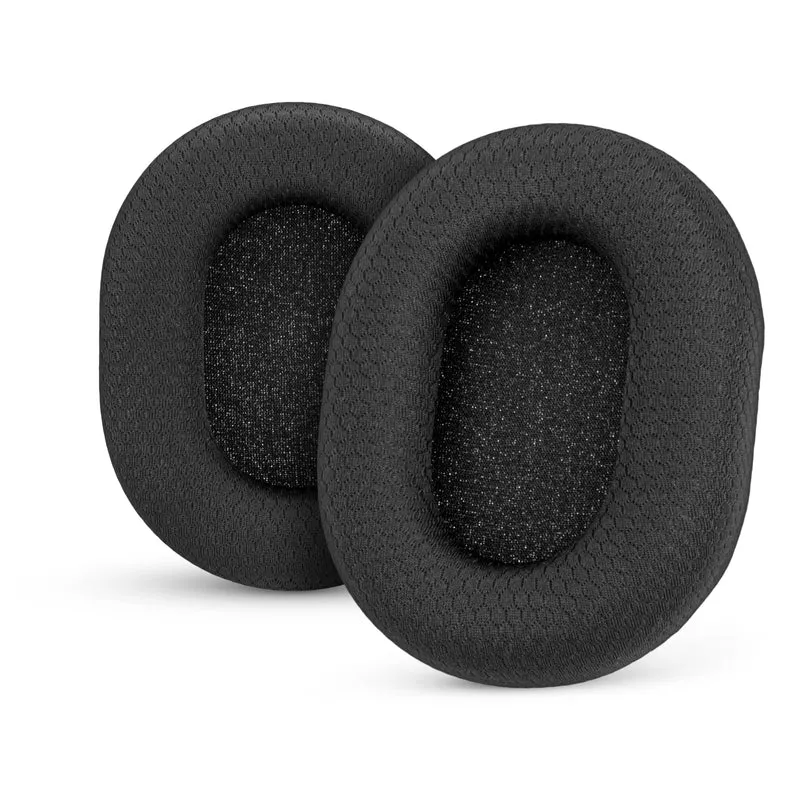 Pad Telinga Fabrik Mesh untuk Fon Kepala Razer Blackshark V2 Pro 2023 - Fabrik Mesh Bernafas & Buih Memori Gred Tinggi