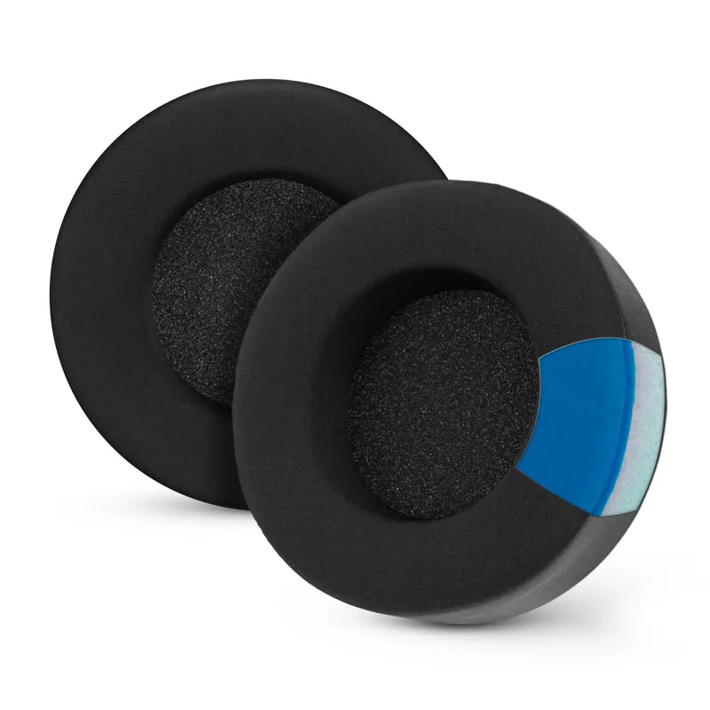 Coussinets d'oreille de rechange hybrides pour casque filaire Corsair Virtuoso PRO, en gel souple, tissu respirant avec cuir PU et mousse à mémoire de forme