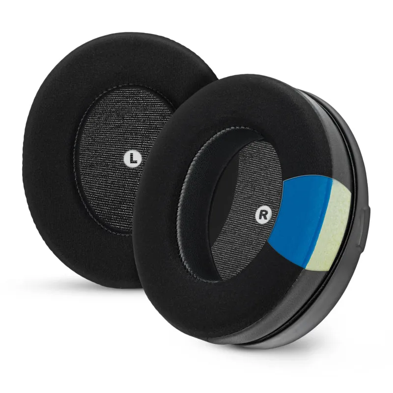 Coussinets d'oreille hybrides pour casques HyperX Cloud Orbit S, Audeze Penrose, Audeze Penrose X et Audeze Mobius : gel rafraîchissant, tissu ultra-doux et mousse à mémoire de forme plus épaisse.