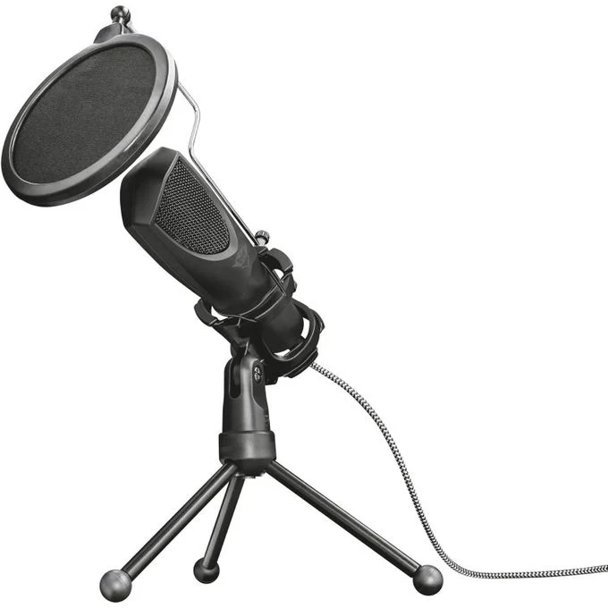 Gxt GXTrust Mantis Micro Streaming USB, Microphone Professionel Gamer, Noir - GXT232 - USB