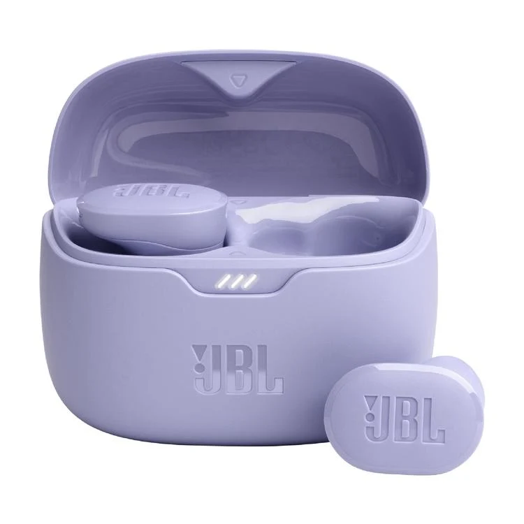 JBL Tune Buds | Casque intra-auriculaire - Vraiment sans fil - Bluetooth - Réduction du bruit - 4 microphones - Violet