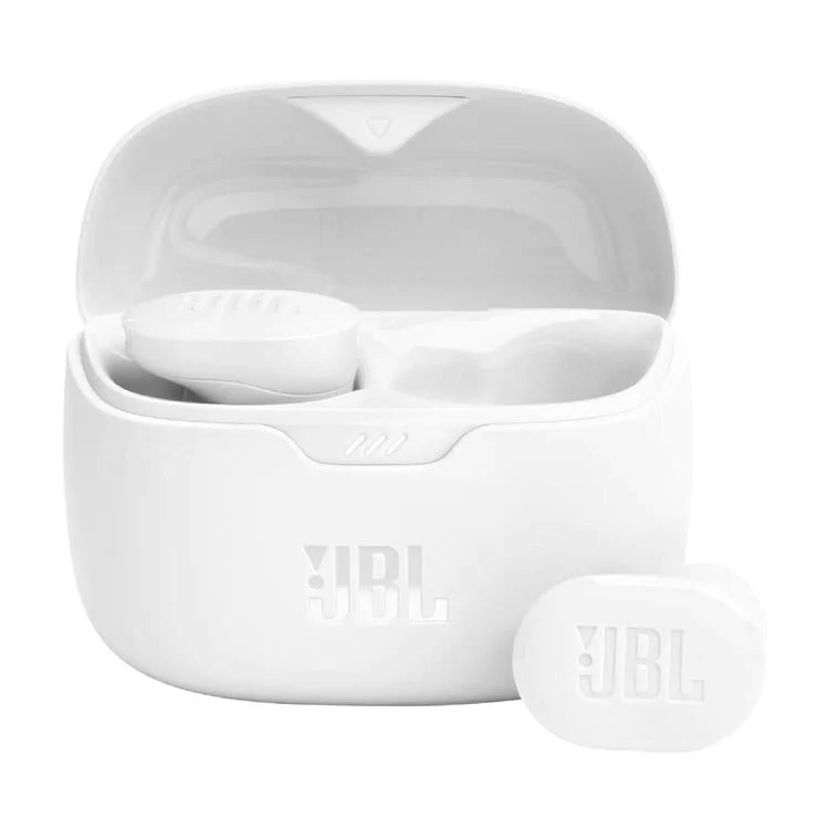 JBL Tune Buds | Casque intra-auriculaire - Vraiment sans fil - Bluetooth - Réduction du bruit - 4 microphones - Blanc