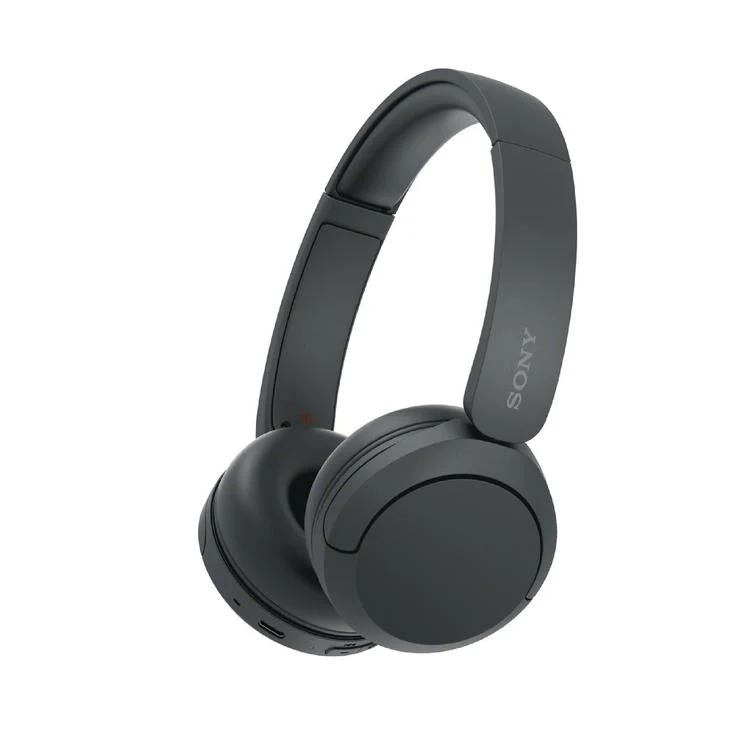 Sony WHCH520 | Casque supra-auriculaire - Sans fil - Bluetooth - Jusqu'à 50 heures d'autonomie - Noir