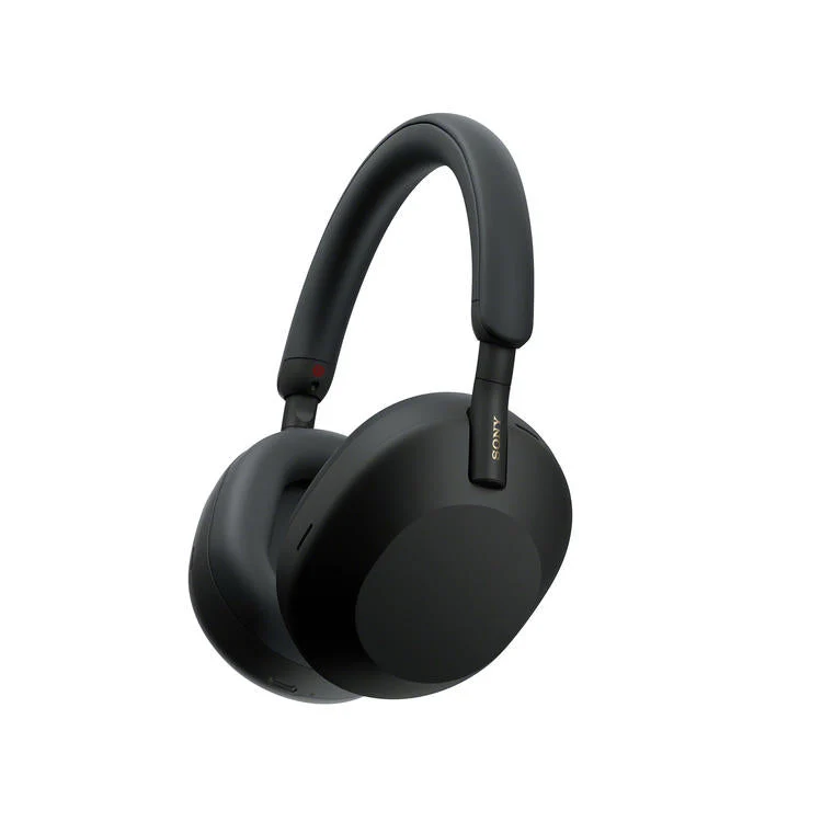 Sony WH-1000XM5/B | Casque supra-auriculaire sans fil - Réduction du bruit - 8 microphones - Noir