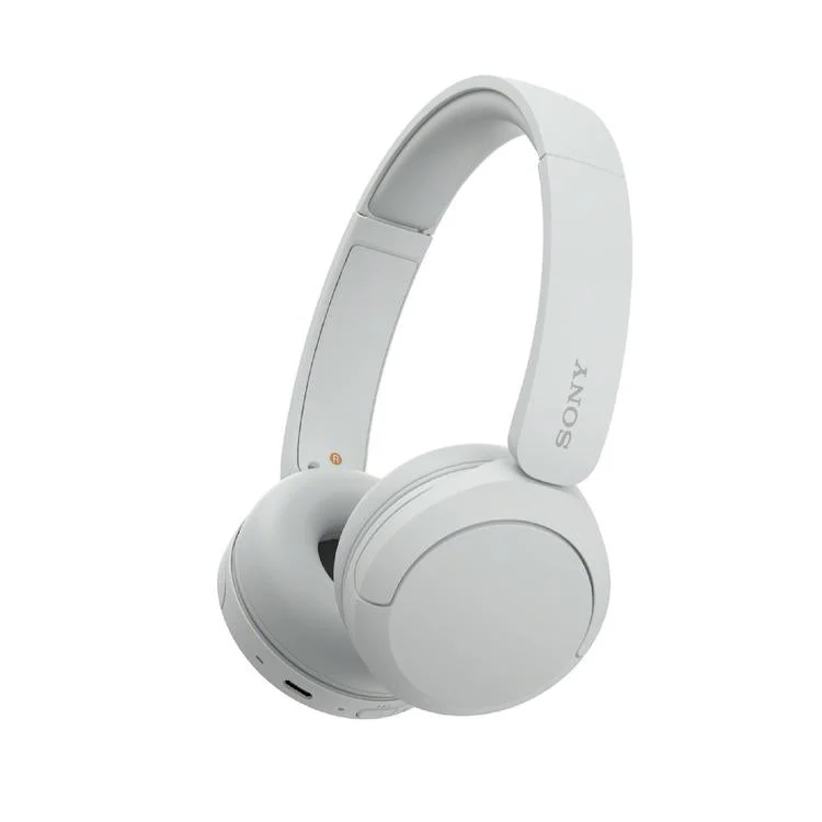 Sony WH-CH520 | Casque supra-auriculaire - Sans fil - Bluetooth - Jusqu'à 50 heures d'autonomie - Blanc