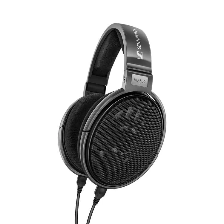 Sennheiser HD 650 | Casque dynamique circum-auriculaire - Modèle ouvert - Pour audiophiles - Filaire - Câble OFC détachable - Noir