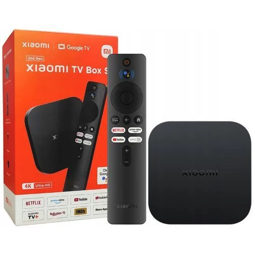 TV Mi Box S - Android 8.1 - 4K Ultra HD - HDMI - Smart - 2nd Generation