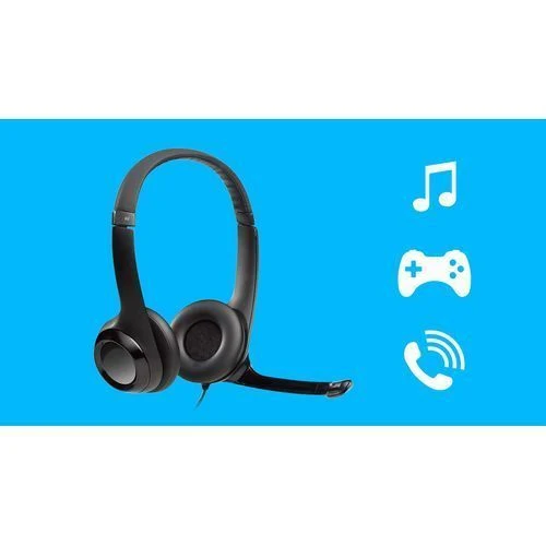 CASQUE LOGITECH USB H390 Casque D'ordinateur Avec Audio Numérique Amélioré