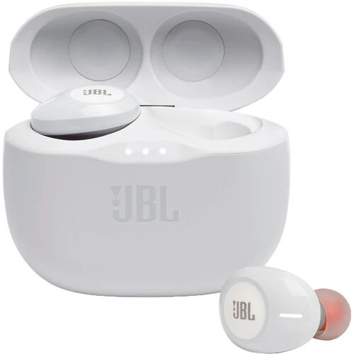 JBL TUNE 125TWS True Wireless In-Ear Headphones (White)