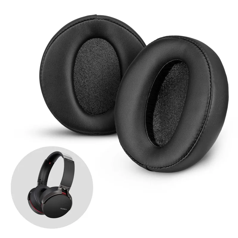 Pad Telinga Gantian Sony MDR-XB950BT - Sesuai untuk Fon Kepala siri XB yang lain