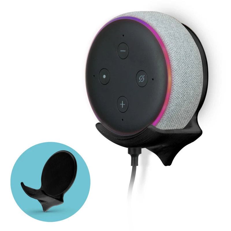 Support de fixation murale adhésive Echo Dot