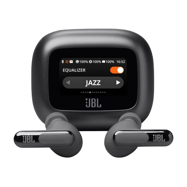 JBL Live Beam 3 | Casque intra-auriculaire - Écran tactile LED 1,45" - Noir