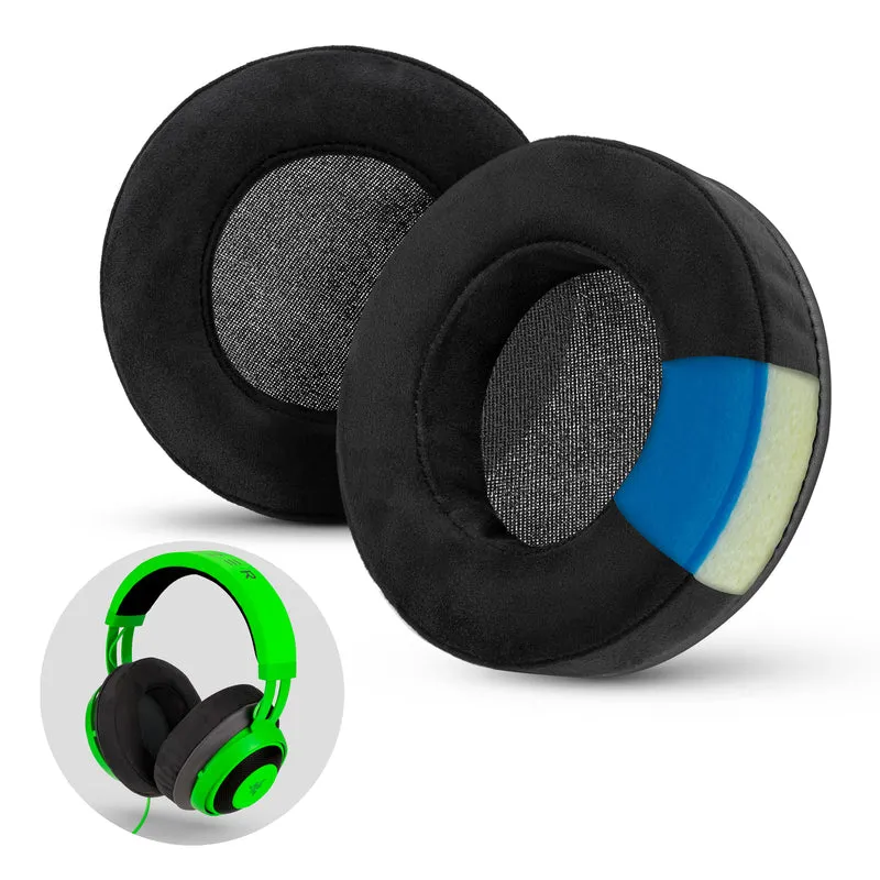 Oreillettes de jeu Brainwavz GEL - XL - Micro suède avec mousse à mémoire