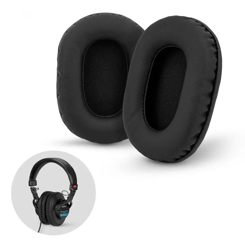 Oreillettes de rechange de qualité supérieure SONY MDR-7506 - Convient également aux écouteurs V6, CD900ST (PU)