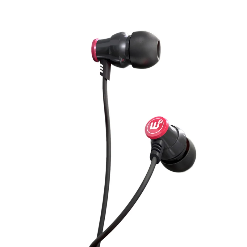 Fon Telinga Delta IEM Dengan Mic / Alat Kawalan Jauh