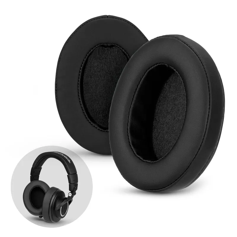 Oreillettes de rechange ovales - Convient à de nombreux casques