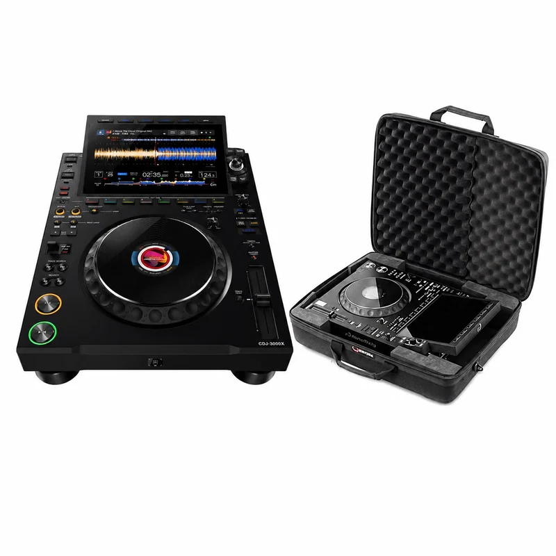 AlphaTheta CDJ-3000X A next-generation flagship DJ player + Odyssey Eva Bag/Soft Case