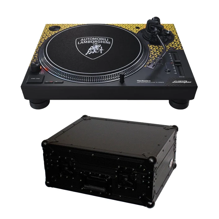 Technics SL-1200M7B Direct Drive Turntable + ProX T-TTBL Case for SL1200-Style Turntable