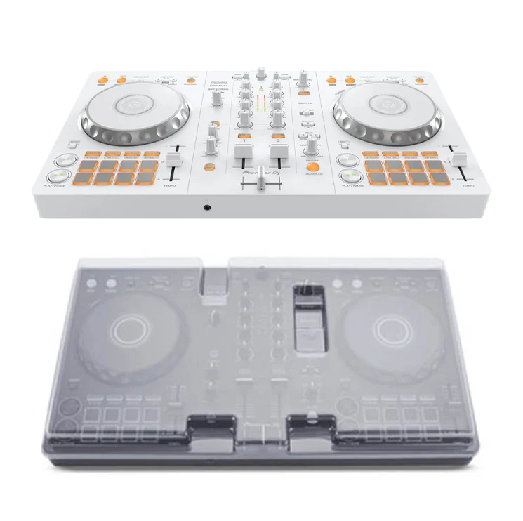 Pioneer DJ DDJ-FLX4 2-Channel DJ Controller - White + Decksaver Dust Cover