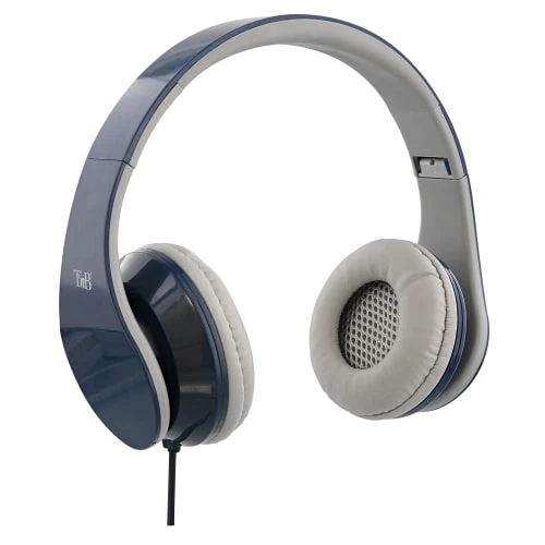 Casque filaire STREAM jack 3,5mm bleu