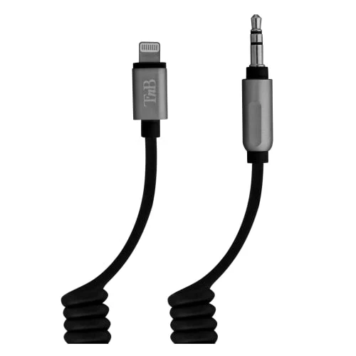 Câble Lightning vers jack 3.5mm torsadé