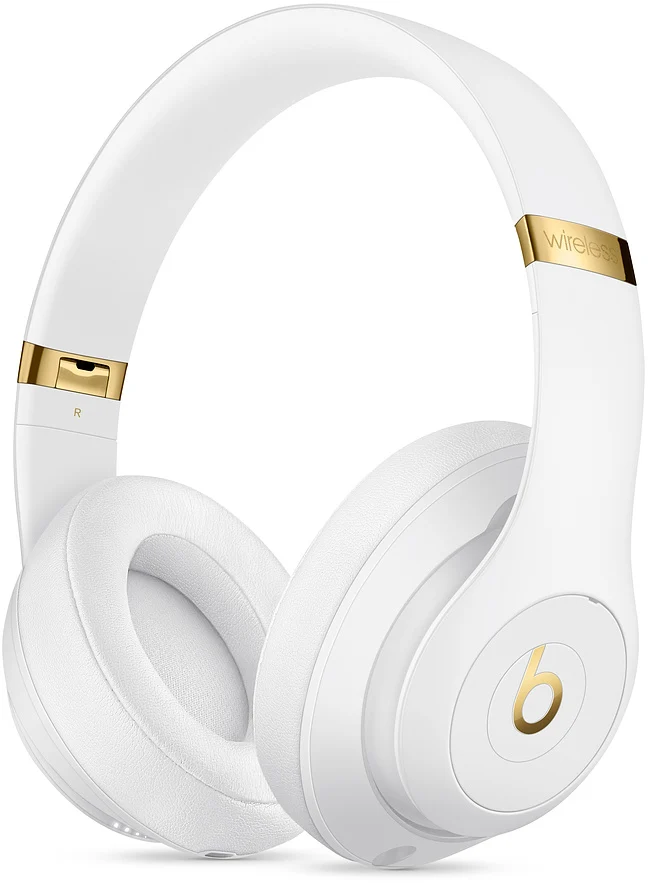 Beats Studio3 Wireless over-ear headphones with Active Noise Cancelling (White)