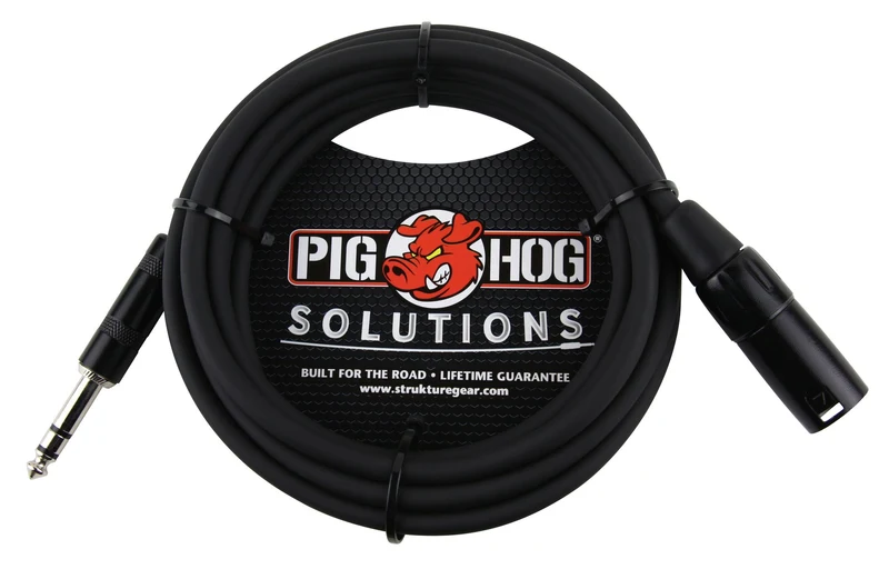 PIG HOG SOLUTIONS - 5FT TRS(M)-XLR(M) BALANCED CABLE