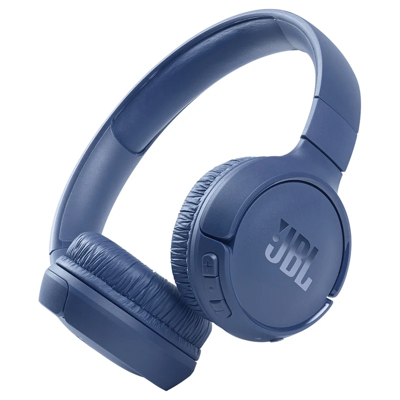 JBL Tune 510BT Wireless On-Ear Headphones (Blue)