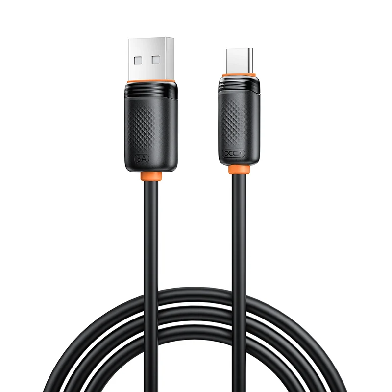 XO cable NB302 USB - USB-C 1,0m 3A black