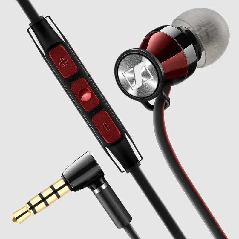 Sennheiser Momentum In-Ear Headphones-Red
