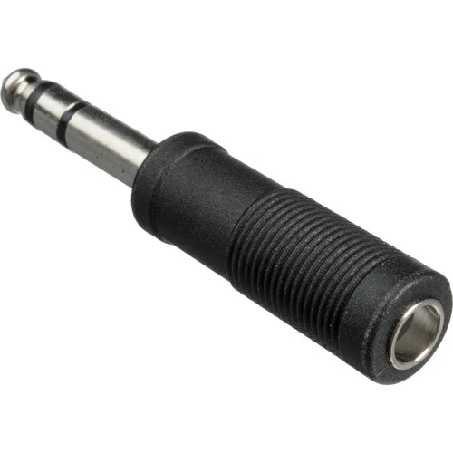 Hosa Technology Audio Cable 1/4" TS Phone Female to 1/4" TRS Stereo Phone Male Adapter