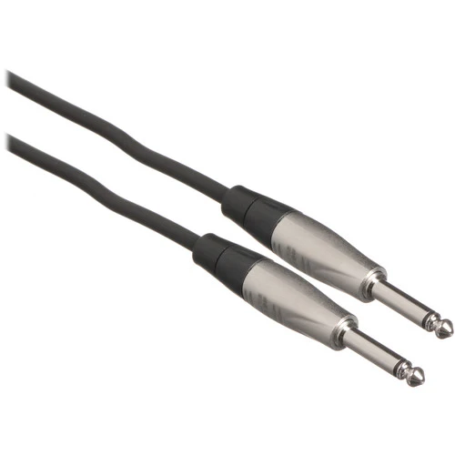Hosa Technology Pro Unbalanced REAN 1/4" M to 1/4" M TS Cable - 20'