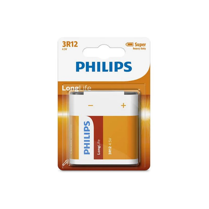 Battery PHILIPS 3R12 4.5V LONGLIFE