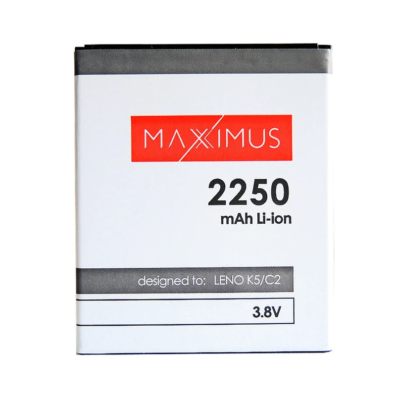 BATTERY MAXXIMUS LENOVO K5/C2/K5+ 2250mAh BL259