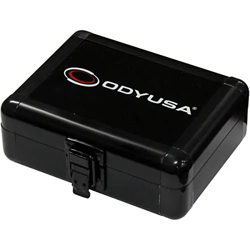 Odyssey Krom Series 5 x 1.5 x 3.1" Compact Utility Accessory Case (Black)