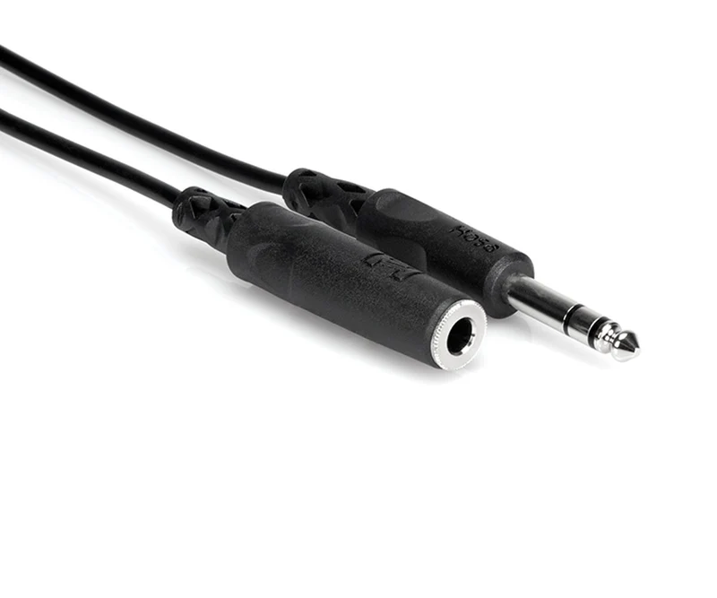 Hosa Headphone Extension Cable 1/4 in TRS to 1/4 in TRS