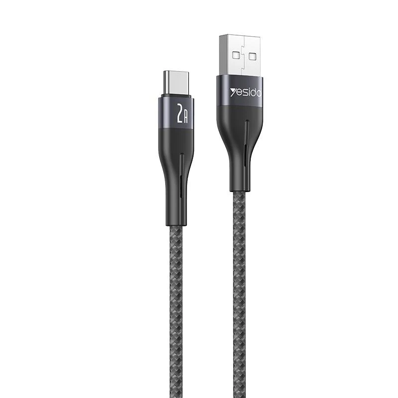 YESIDO CABLE CA121 18W USB/TYPE-C 1M 2A BLACK