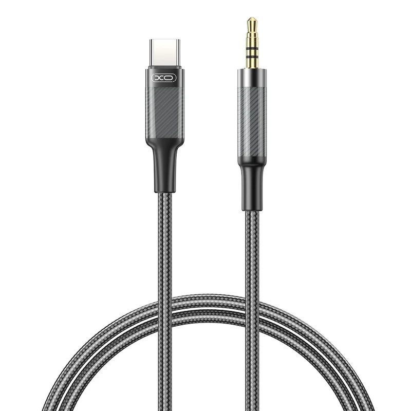 XO cable audio NB-R279B USB-C - jack 3,5mm 1,0m black