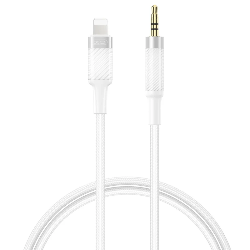 XO cable audio NB-R279A Lightning - jack 3,5mm 1,0m white