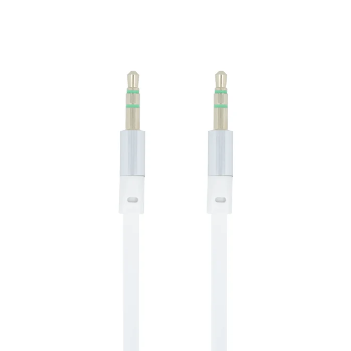 Forever audio cable jack 3,5mm - jack 3,5mm 1,0 m white