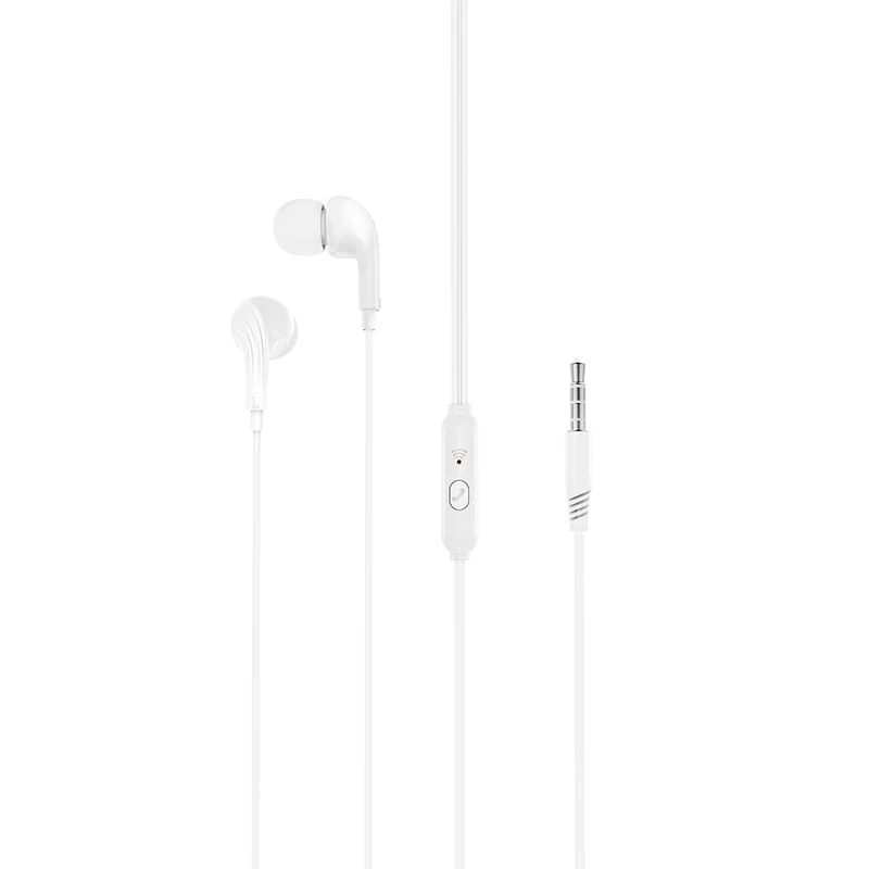 XO wired earphones EP86 jack 3,5mm white
