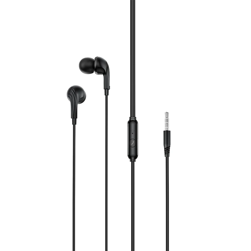 XO wired earphones EP86 jack 3,5mm black