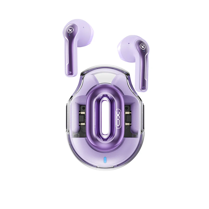 XO Bluetooth earphones X43 TWS purple