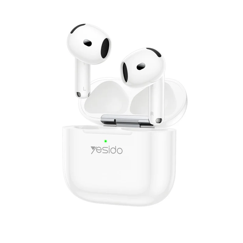 YESIDO HEADPHONES TWS32 (ANC) BT 5.4 300mAh WHITE
