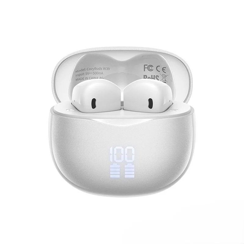 REMAX HEADPHONES TWS W39 WHITE