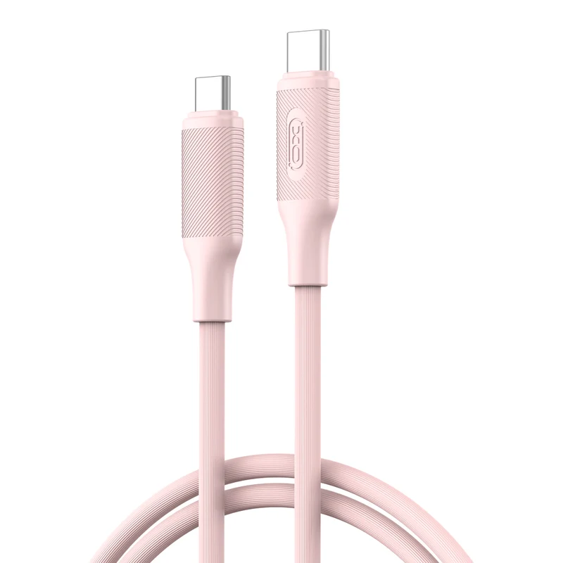 XO cable NB-Q265B PD USB-C - USB-C 1,0m 60W pink