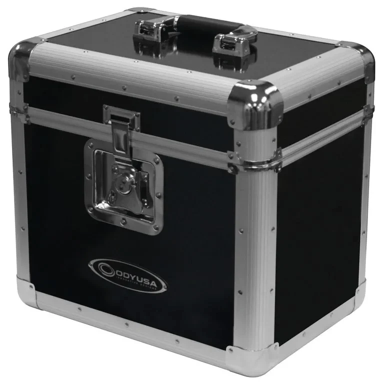 Odyssey KROM Series Black Record / Utility Case for 70 12? Vinyl Records & LPs (Open Box)