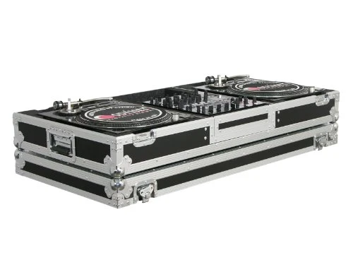 Odyssey FZBM12W Flight Zone 12" Mixer Battle Mode Turntable Coffin with Wheels