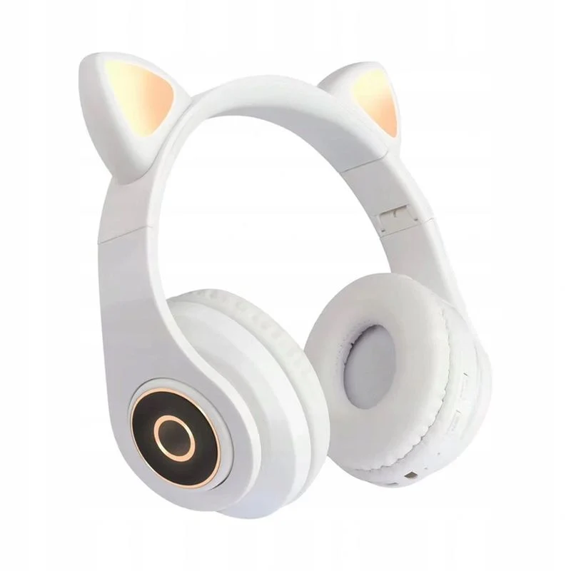 BLUETOOTH HEADPHONES B39 CAT EARS WHITE
